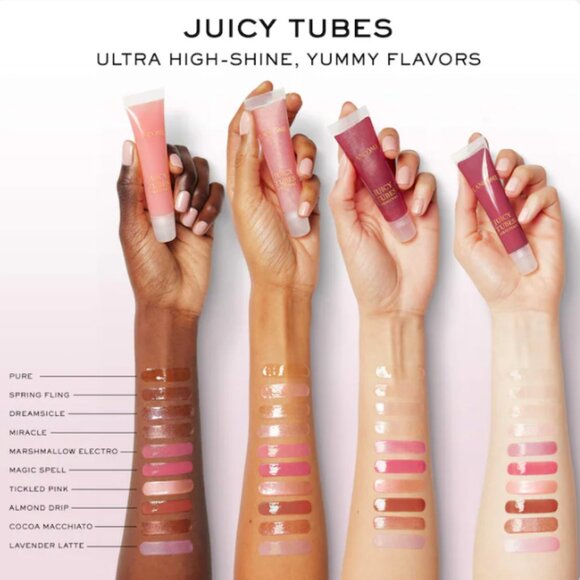 Lancôme Juicy Tubes Original Lip Gloss | 19 Cocoa Macchiato | NEW MAKEUP - Picture 6 of 6